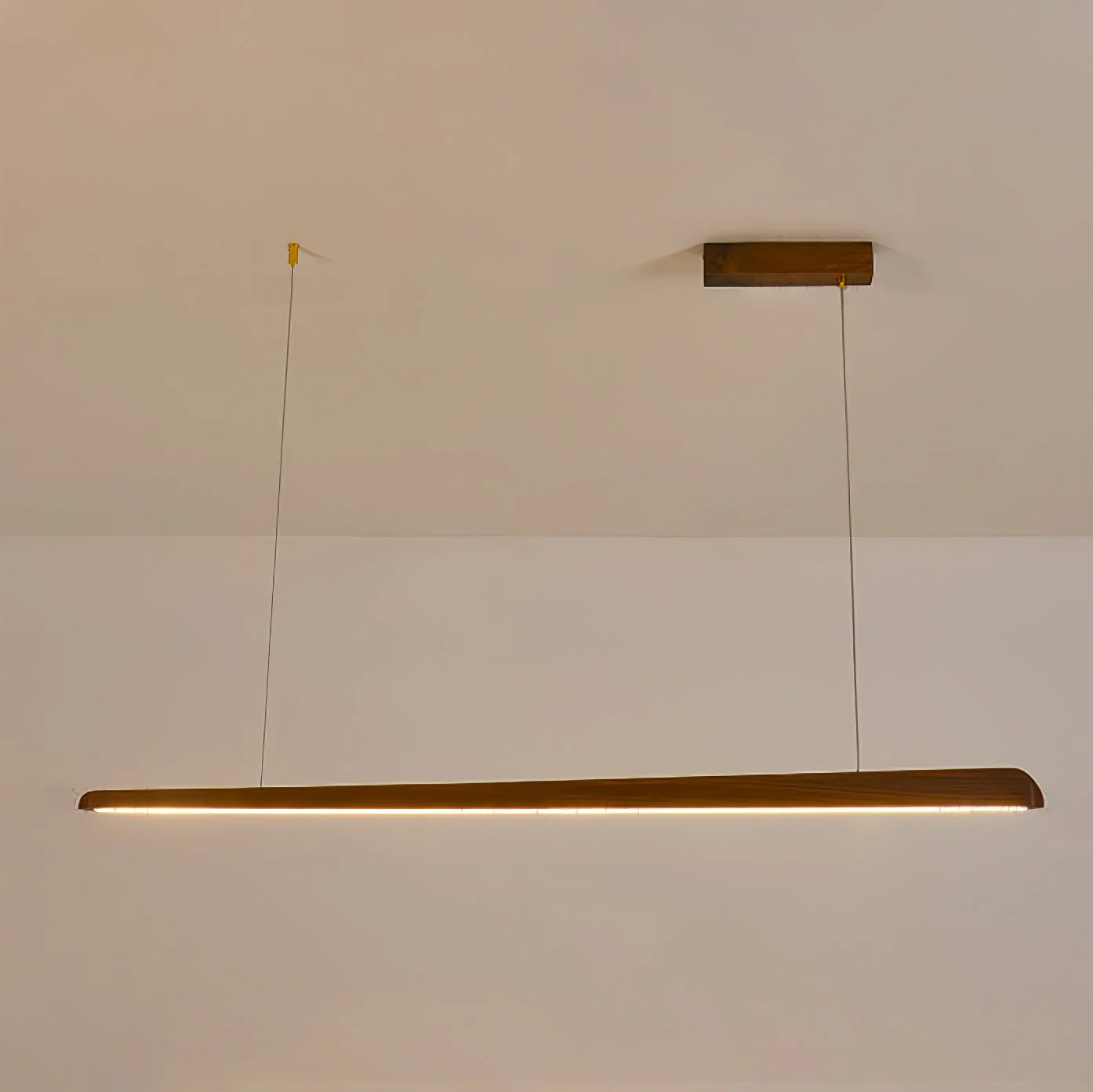 Iveris Wood Minimalist Pendant Lamp - Image 9
