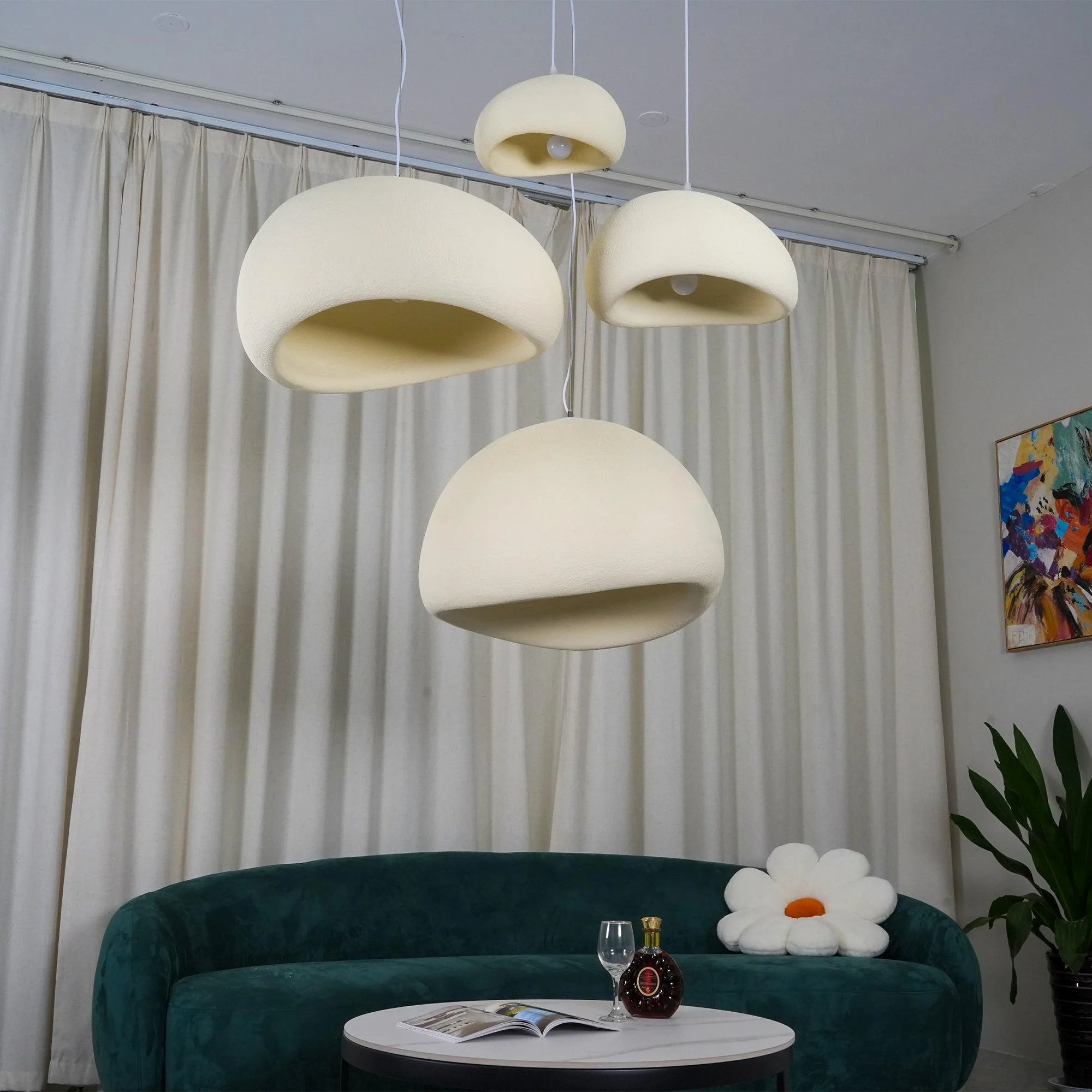 Ivinan Minimalist Cloud Style B Pendant Light - Image 31