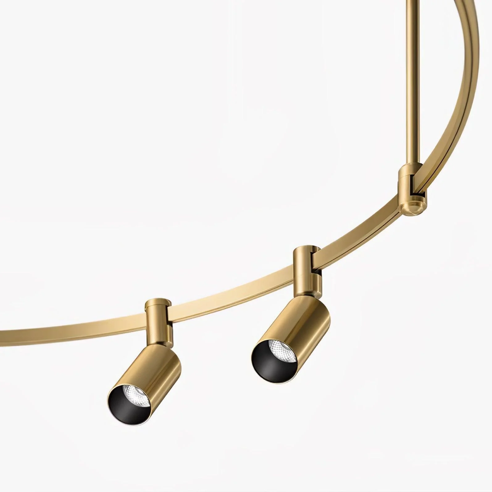 Ivrinir Ringed Brass Pendant Lamp - Image 14