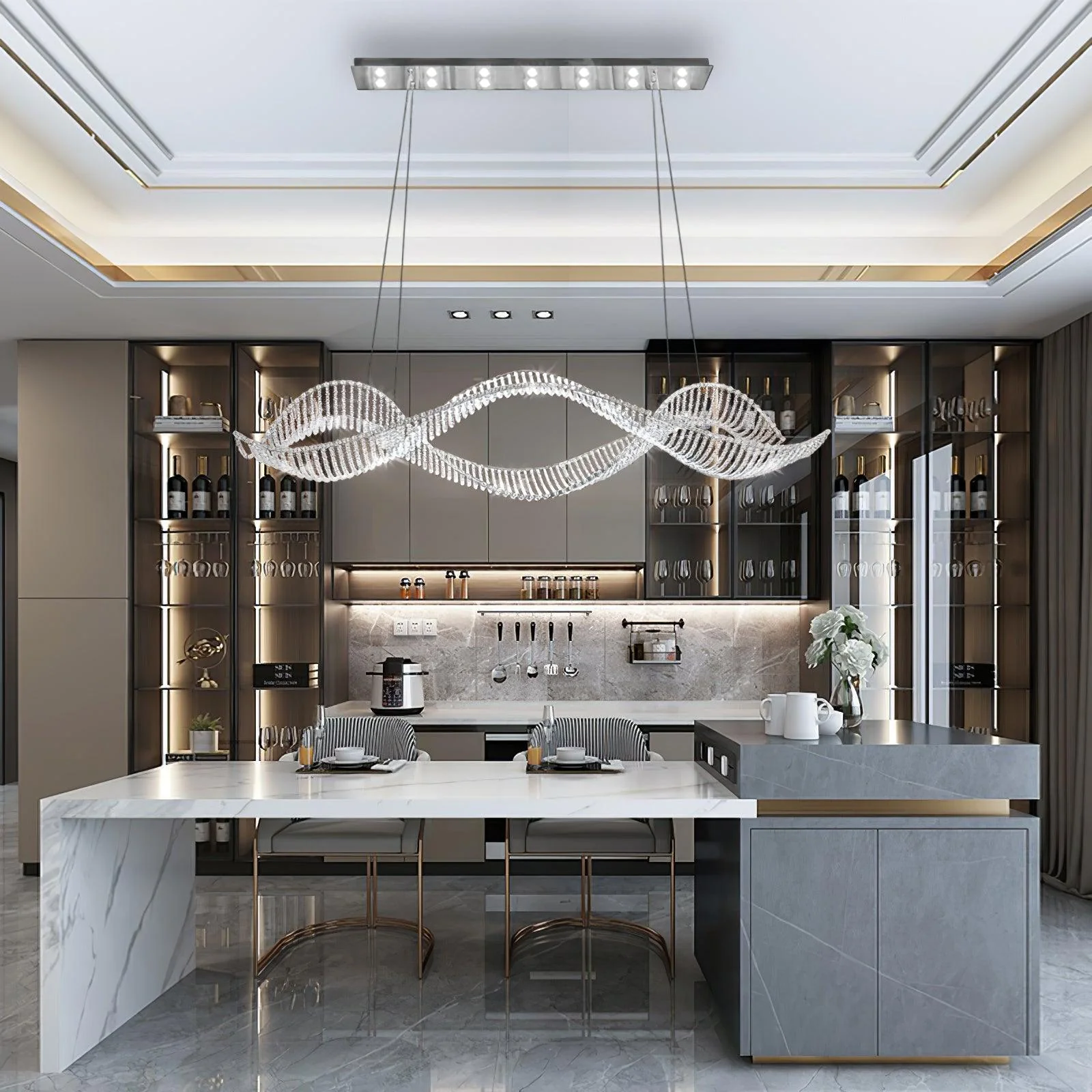 Ivsolara Postmodern Luxury Crystal Chandelier - Image 48