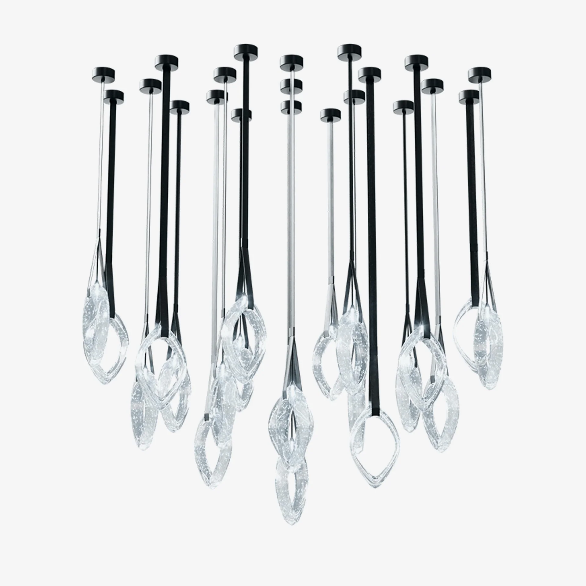 Ivvyne Modern Glass Chandelier - Image 11