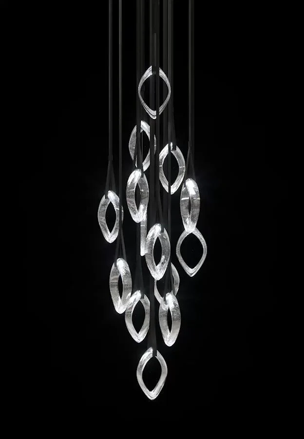 Ivvyne Modern Glass Chandelier - Image 17