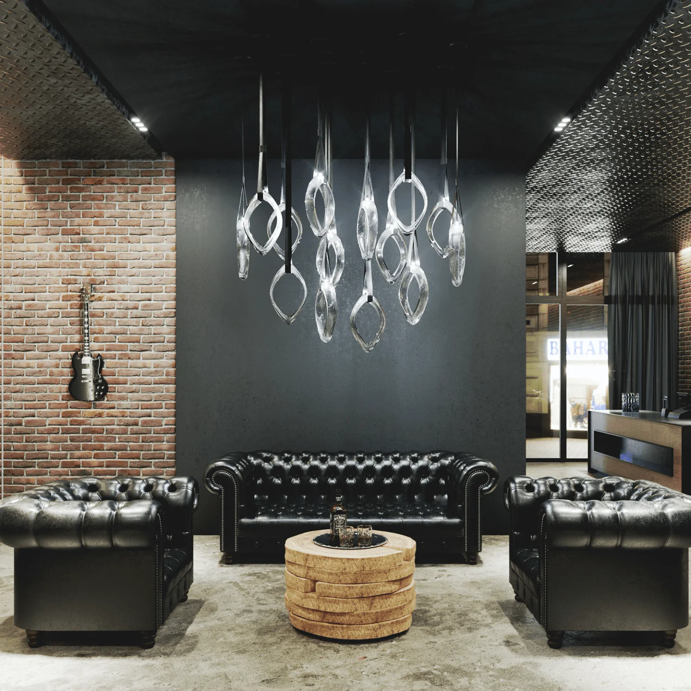Ivvyne Modern Glass Chandelier - Image 4