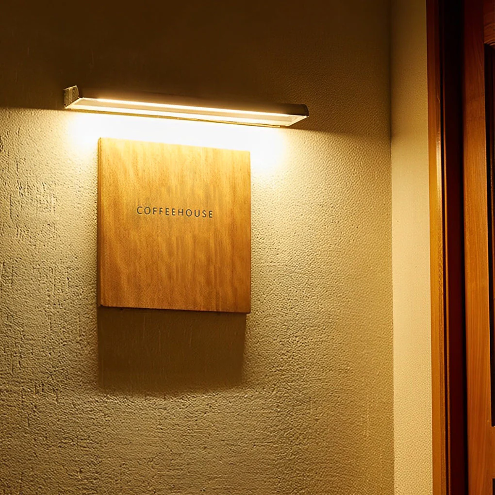 Jennifer Rectangular LED Modern Outdoor Wall Lamp