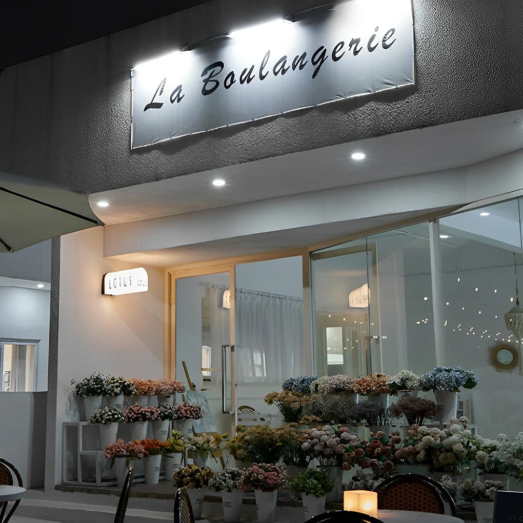 Jennifer Rectangular LED Modern Outdoor Wall Lamp - Image 11