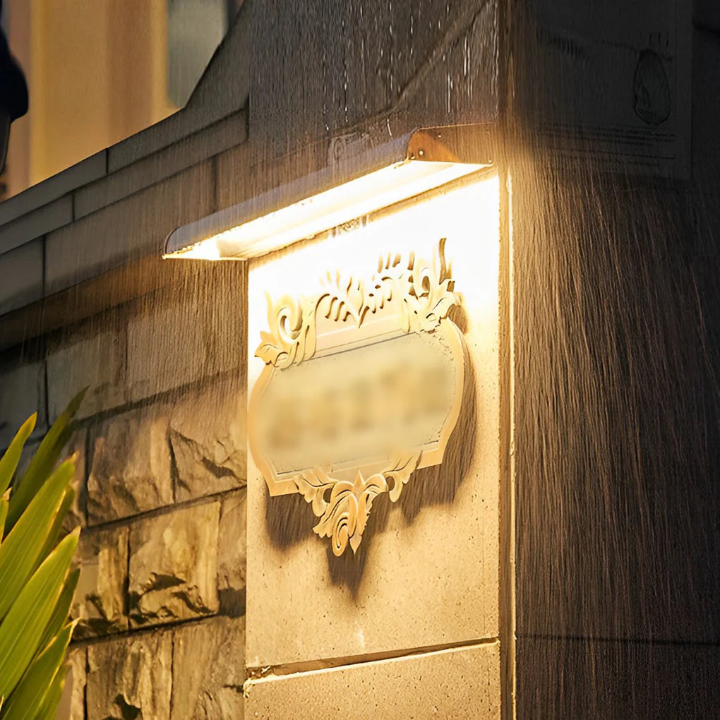 Jennifer Rectangular LED Modern Outdoor Wall Lamp - Image 14