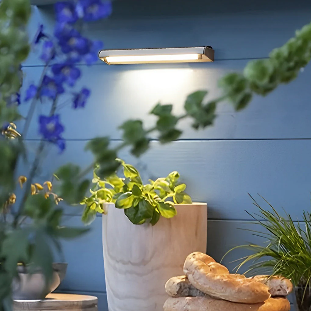 Jennifer Rectangular LED Modern Outdoor Wall Lamp - Image 9