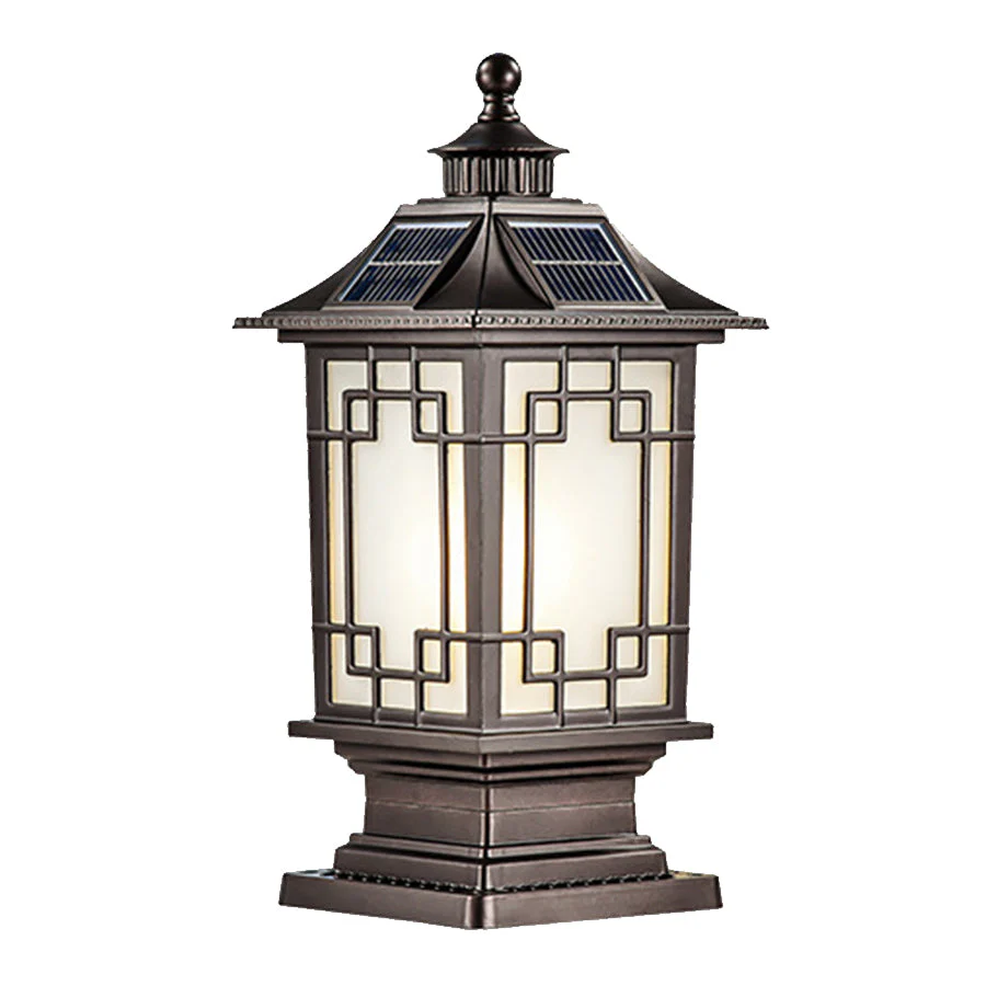 Jeroe Three Color Temperature Outdoor Pillar Light - Image 15