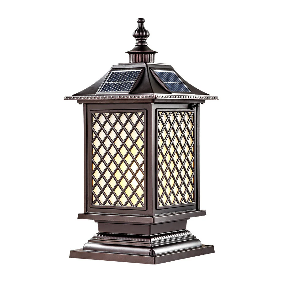 Jeroe Three Color Temperature Outdoor Pillar Light - Image 2