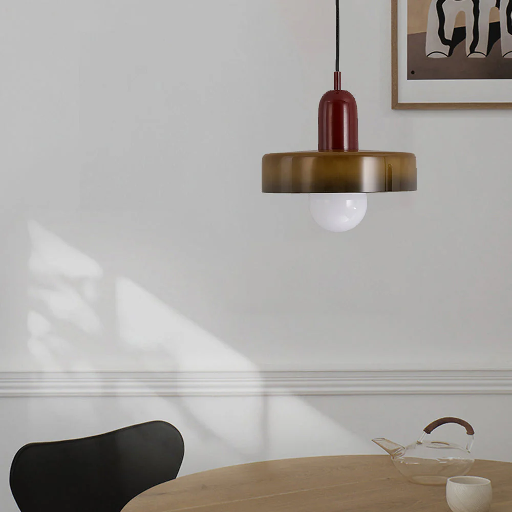 Jess Vintage Glass Pendant Light - Image 4