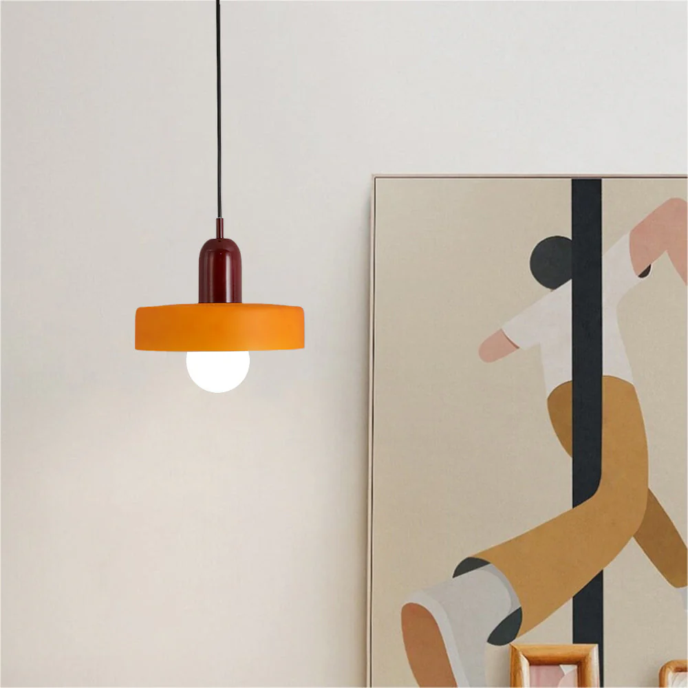 Jess Vintage Glass Pendant Light - Image 9