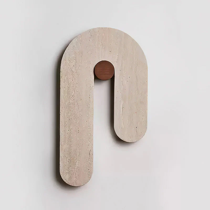 Jiome Wabi-Sabi Travertine Wall Light - Image 11