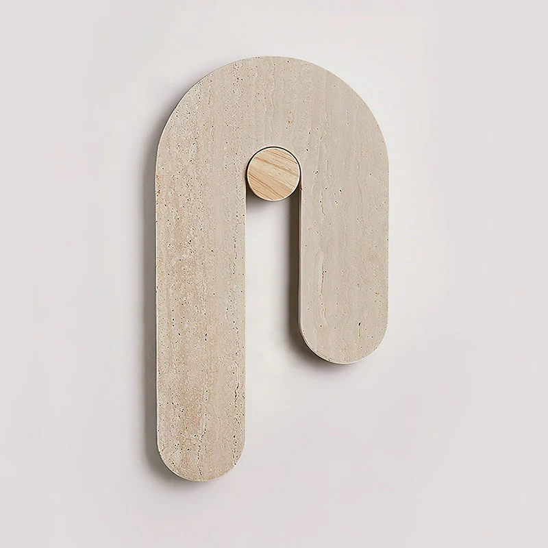 Jiome Wabi-Sabi Travertine Wall Light - Image 14