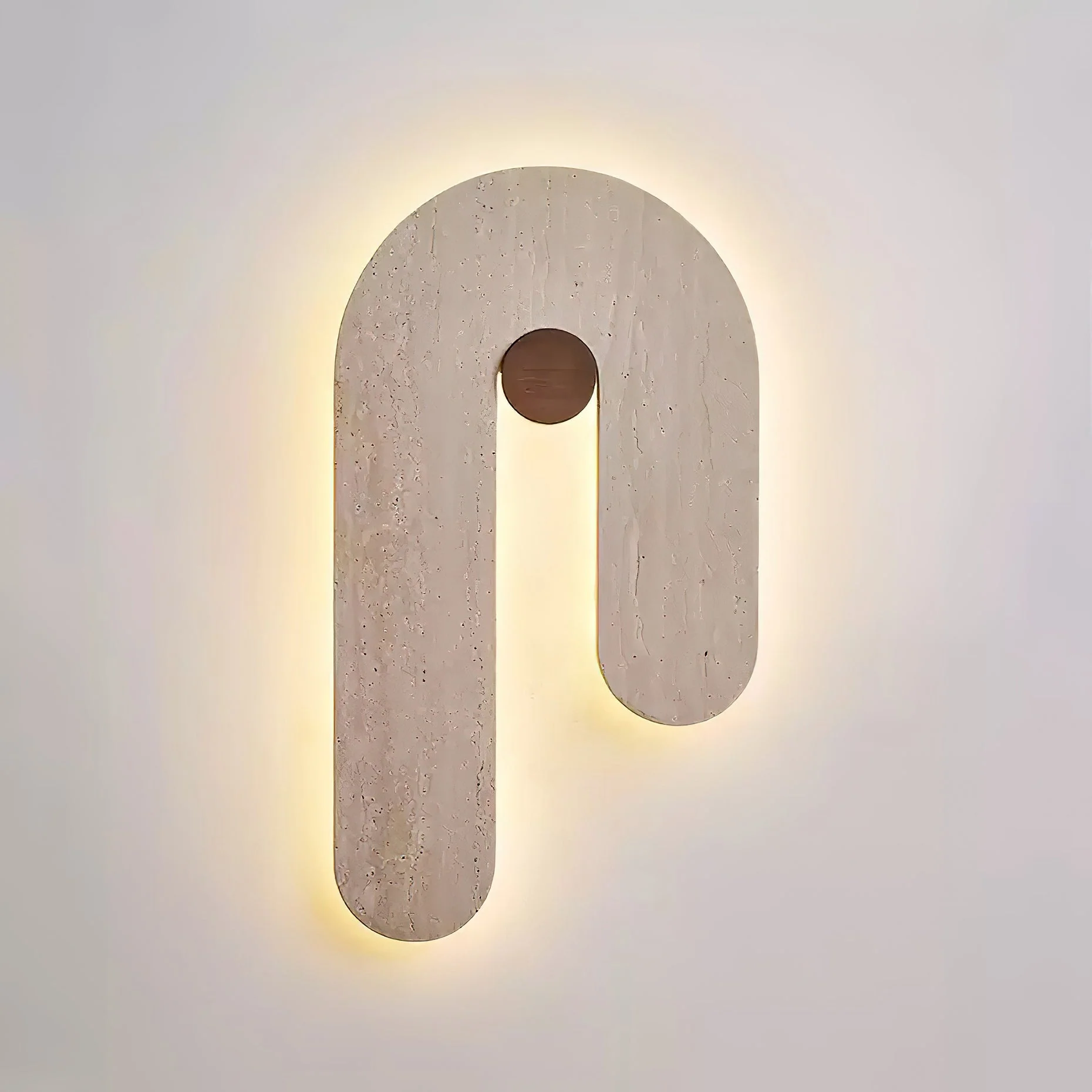 Jiome Wabi-Sabi Travertine Wall Light - Image 6