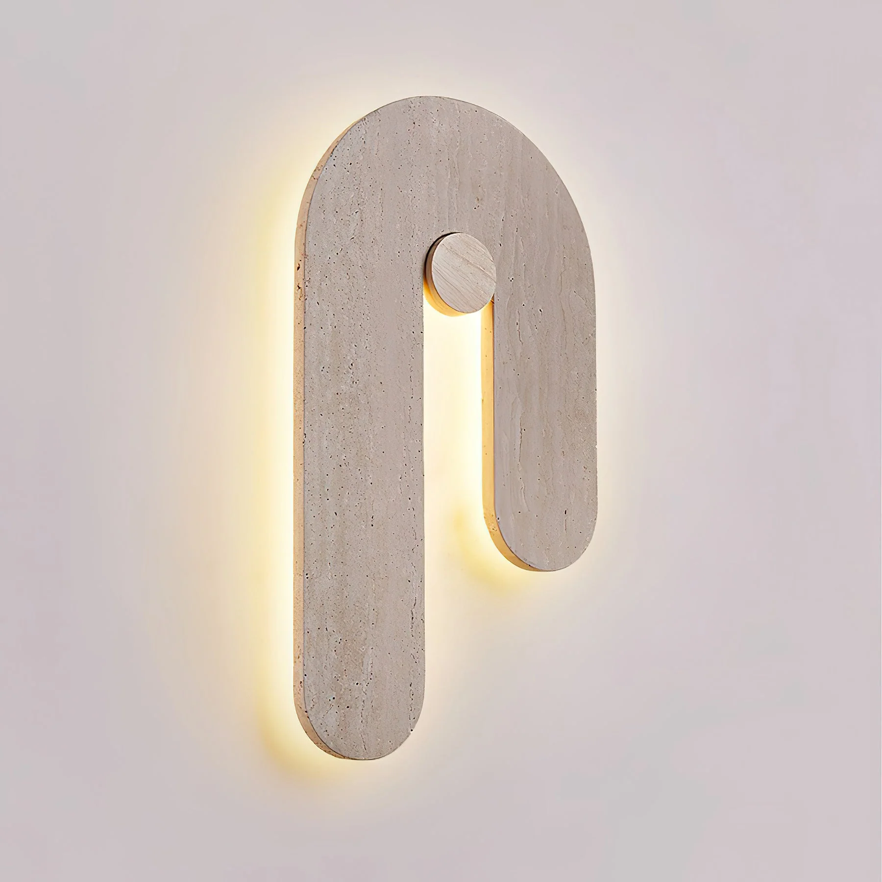 Jiome Wabi-Sabi Travertine Wall Light - Image 7