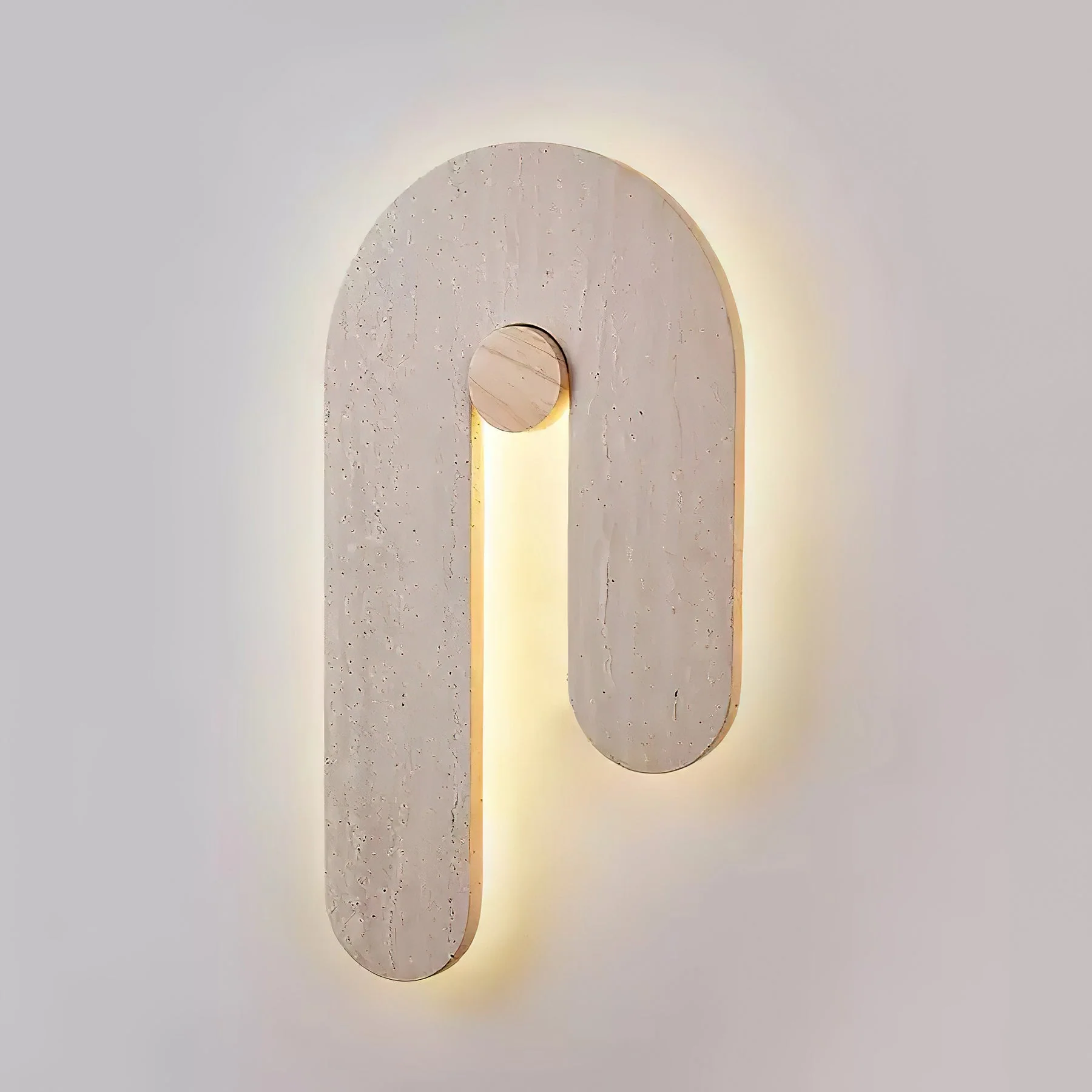 Jiome Wabi-Sabi Travertine Wall Light - Image 8