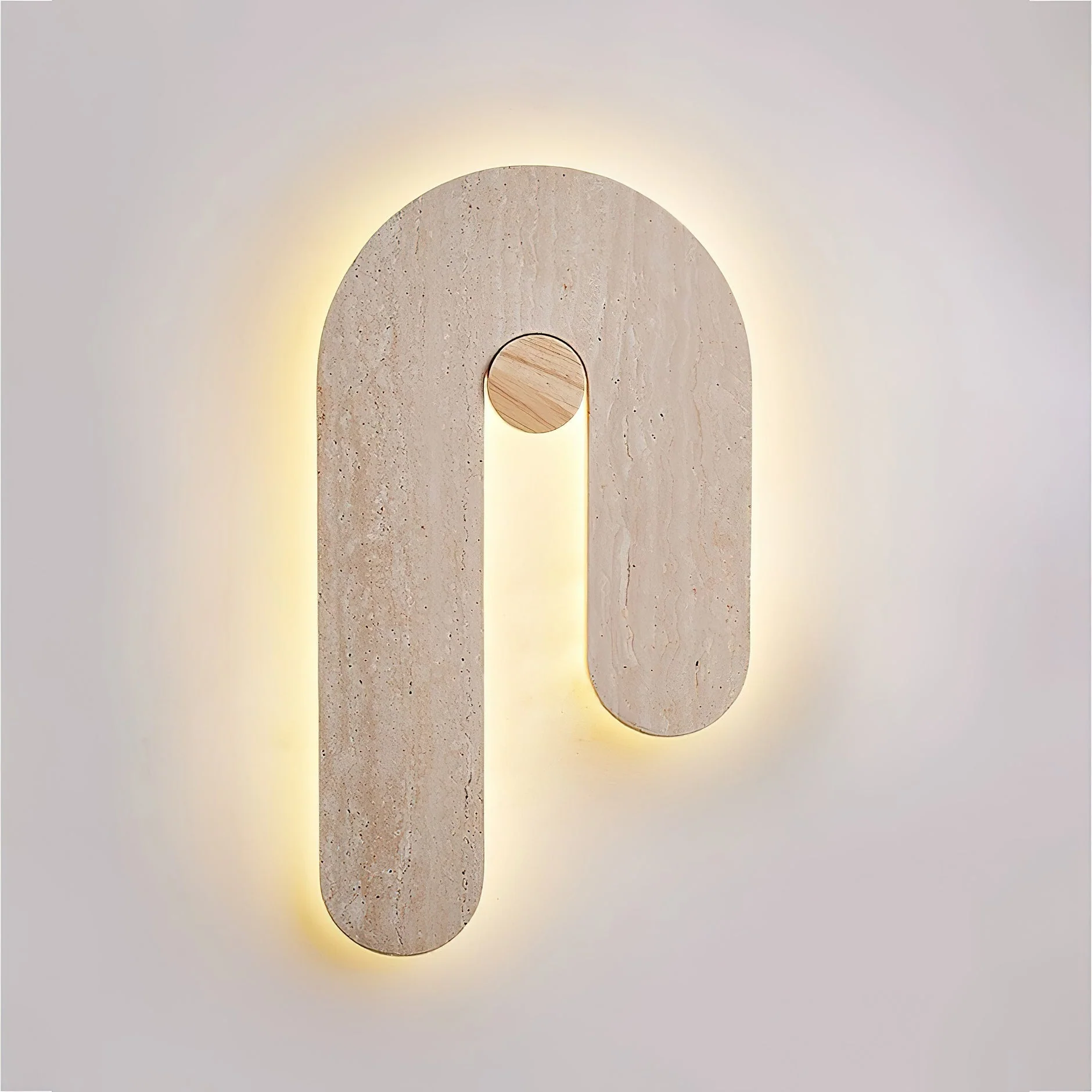 Jiome Wabi-Sabi Travertine Wall Light - Image 9