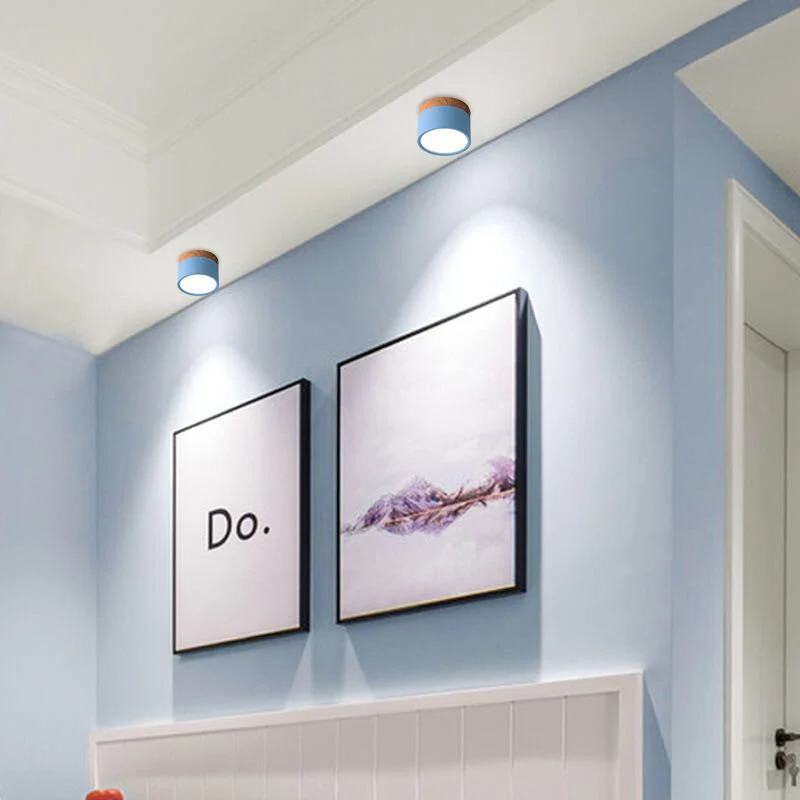 Jojo Cylindrical Flush Mount Ceiling Light - Image 3
