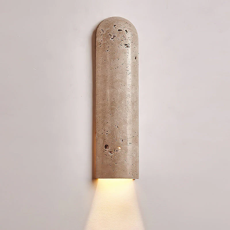 Jolias Wabi-Sabi Travertine Wall Light - Image 9