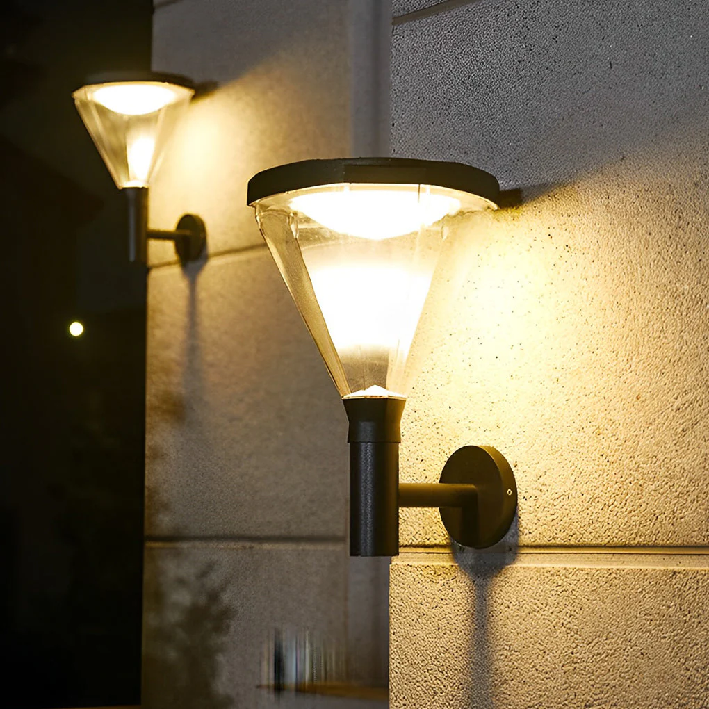 Jonathan Modern Solar Outdoor Wall Lights