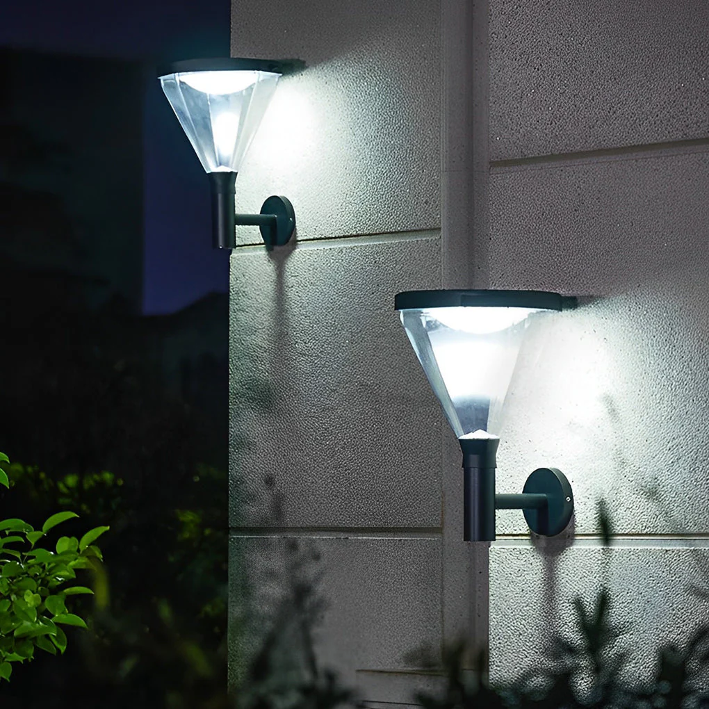 Jonathan Modern Solar Outdoor Wall Lights - Image 2