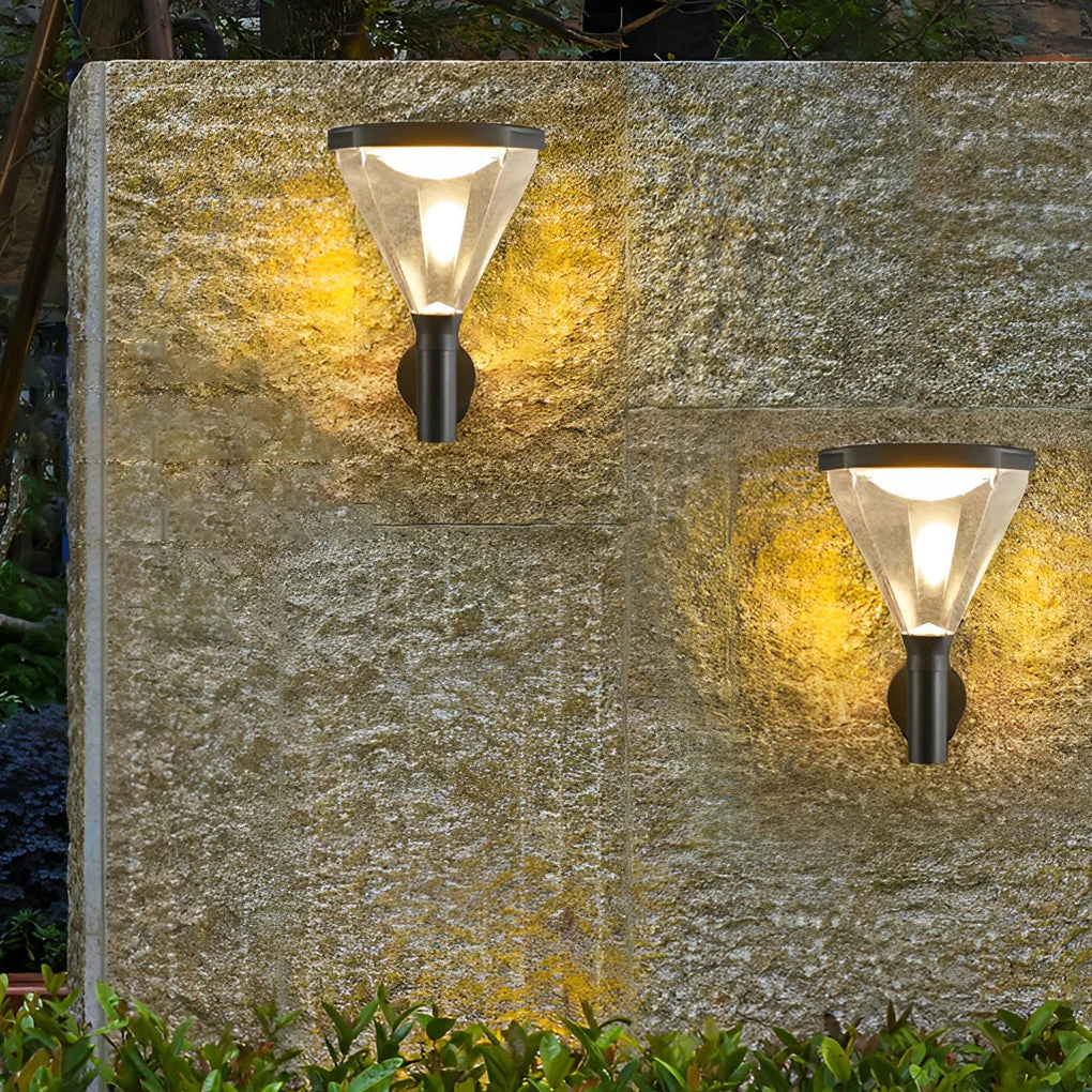 Jonathan Modern Solar Outdoor Wall Lights - Image 3