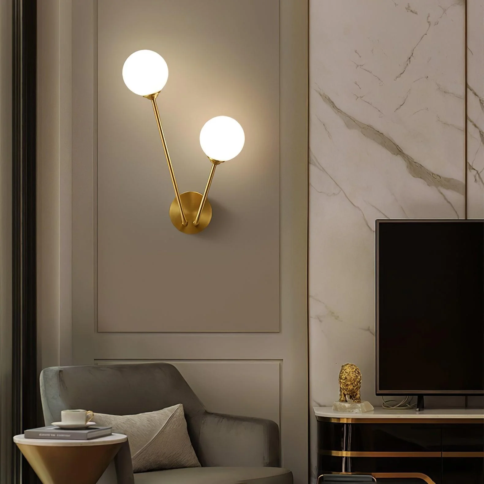 Joshua Luxury Wall Lamp - Image 10