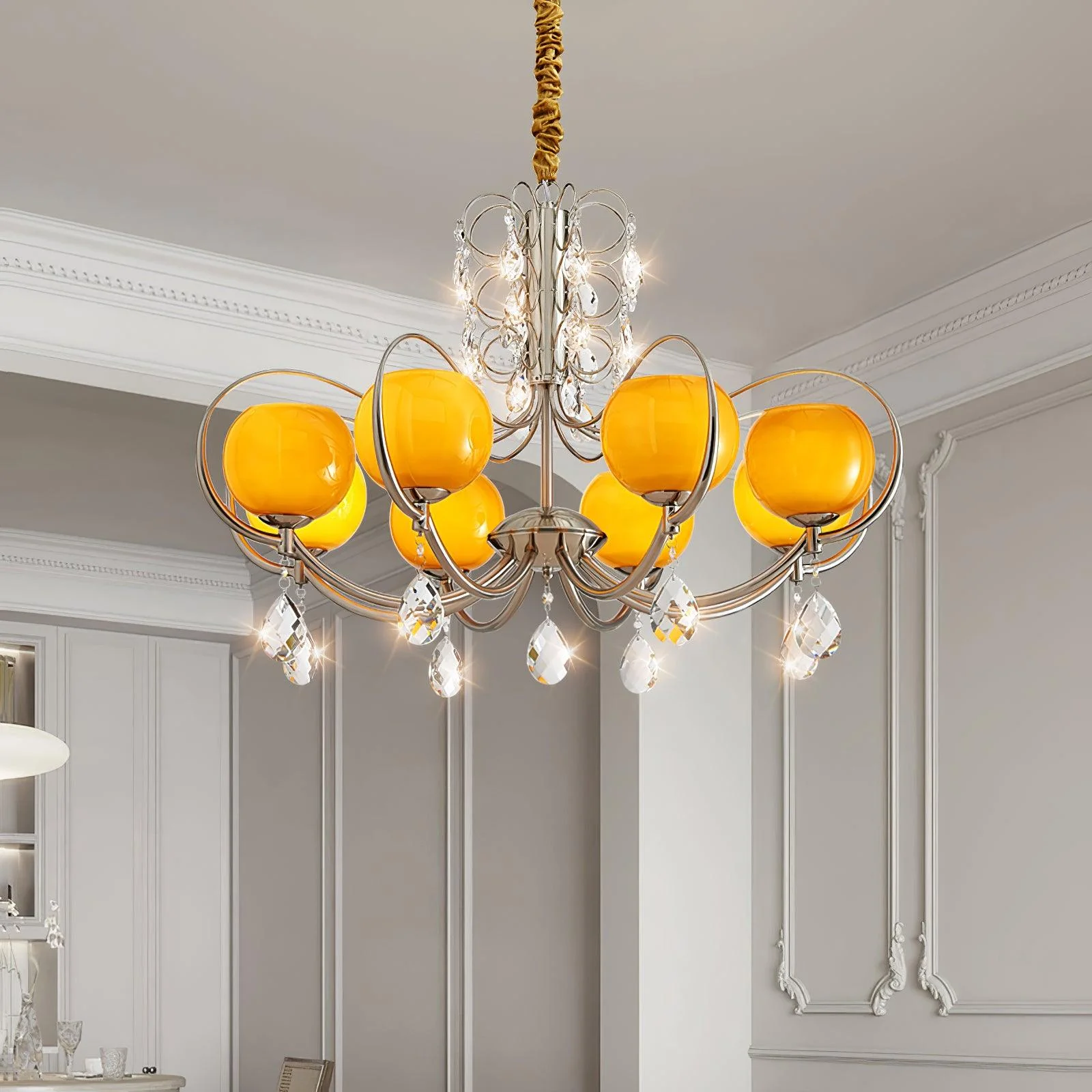 Jude Luxury Glass Chandelier - Image 4