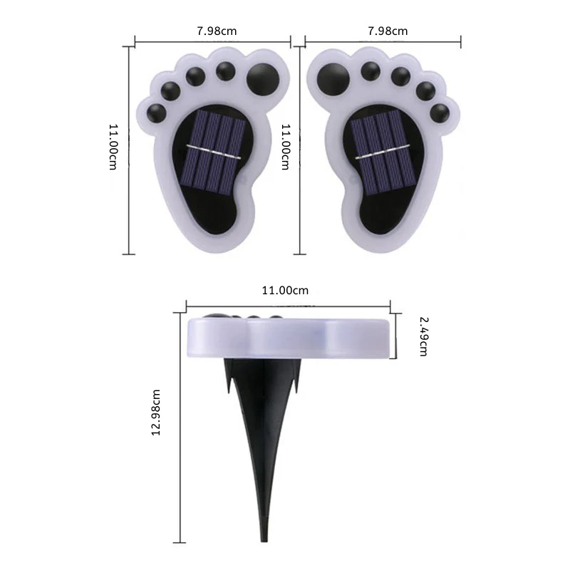 Julia Yard Solar LED ABS Outdoor Path Lights - Image 9