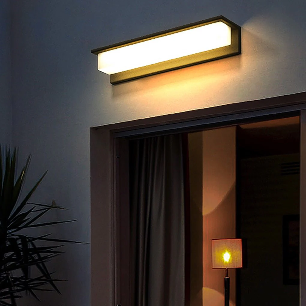 Jun Contemporary Stainless Steel Outdoor Wall Light