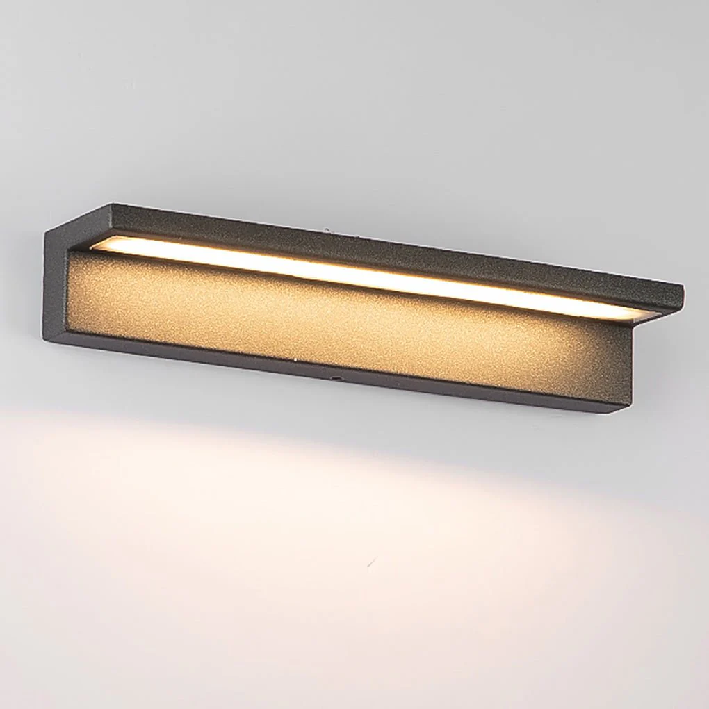 Jun Contemporary Stainless Steel Outdoor Wall Light - Image 2