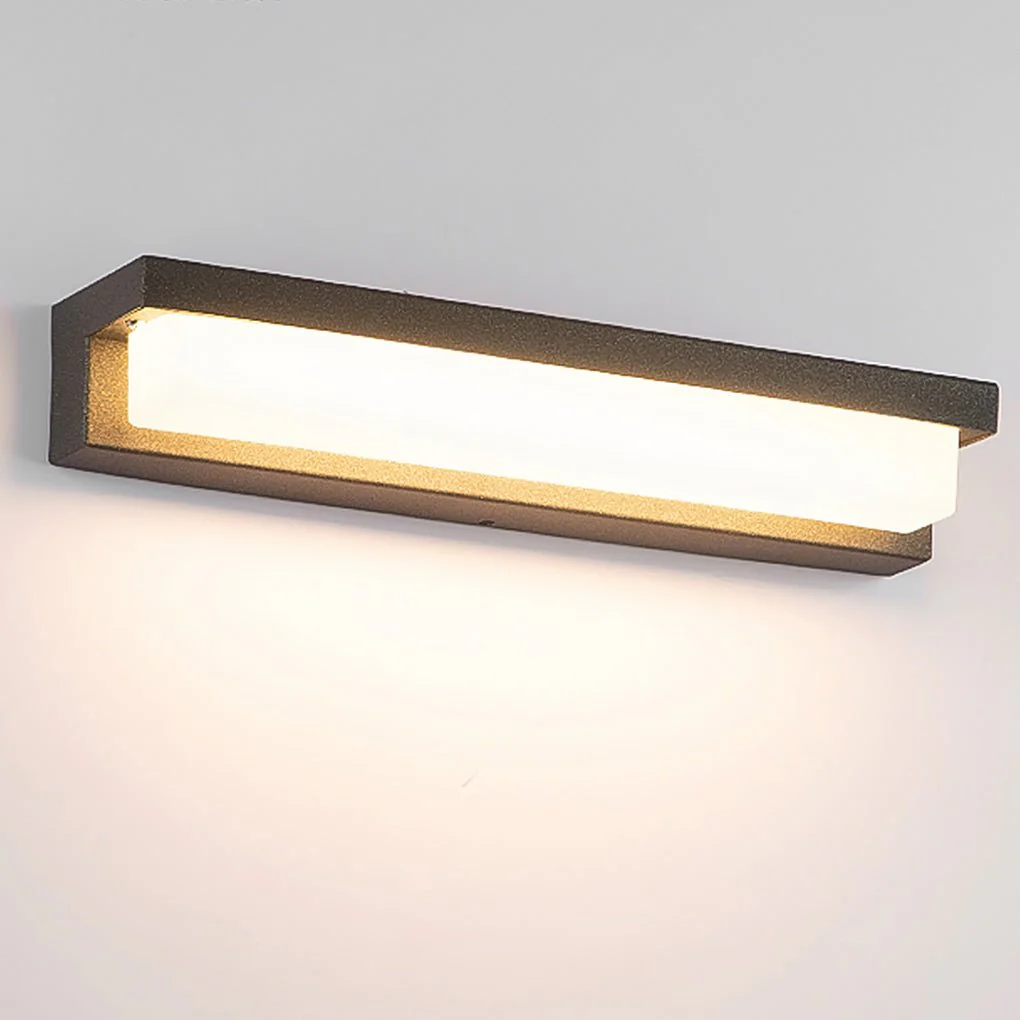 Jun Contemporary Stainless Steel Outdoor Wall Light - Image 3