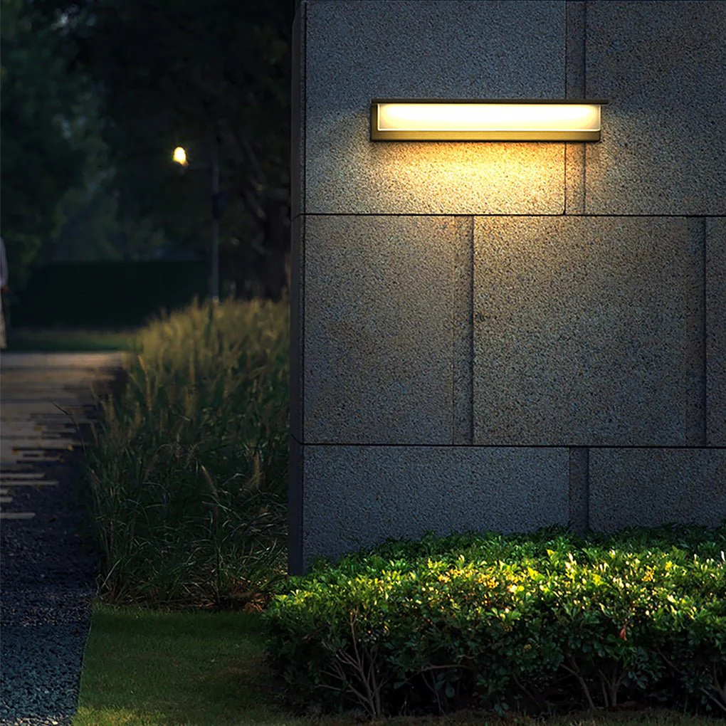 Jun Contemporary Stainless Steel Outdoor Wall Light - Image 6