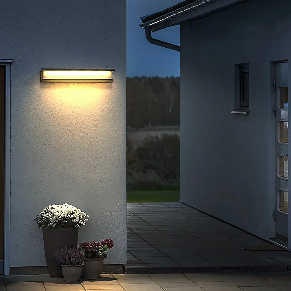 Jun Contemporary Stainless Steel Outdoor Wall Light - Image 8