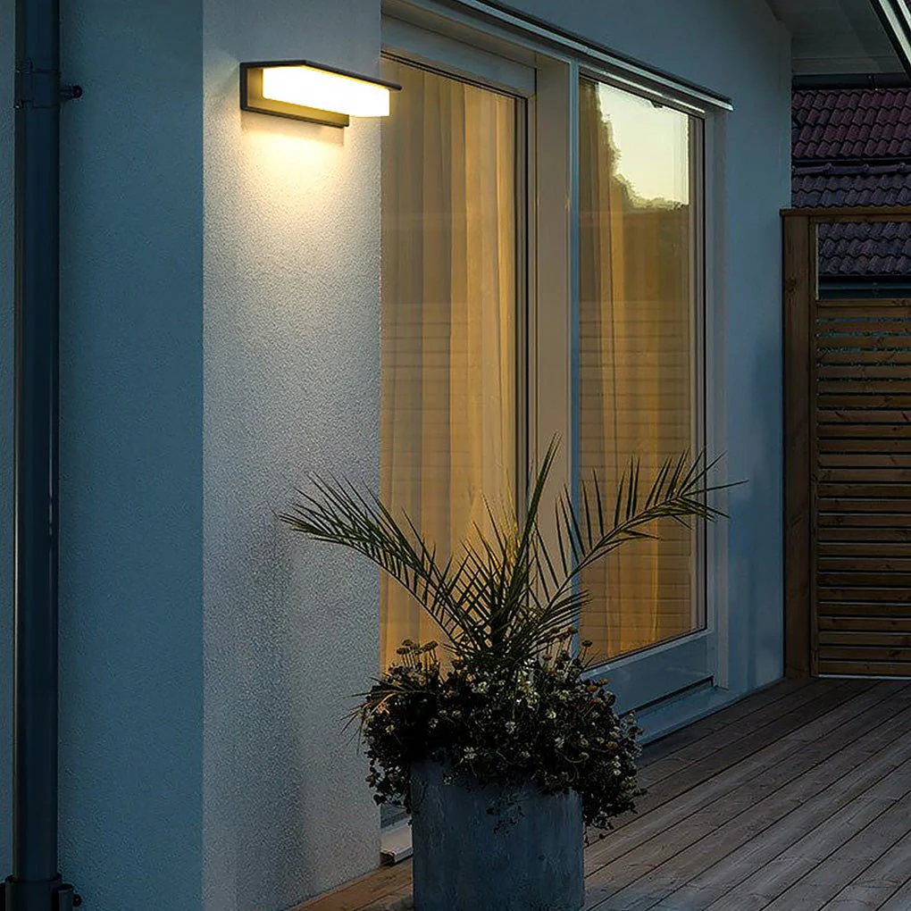 Jun Contemporary Stainless Steel Outdoor Wall Light - Image 9