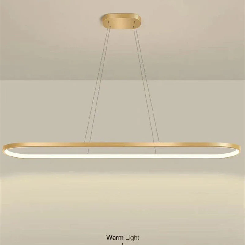 Junel Minimalist Oval Interior Hanging Pendant Light - Image 13