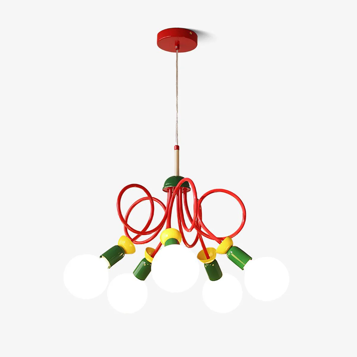 Juno Contemporary Glass Pendant Lamp