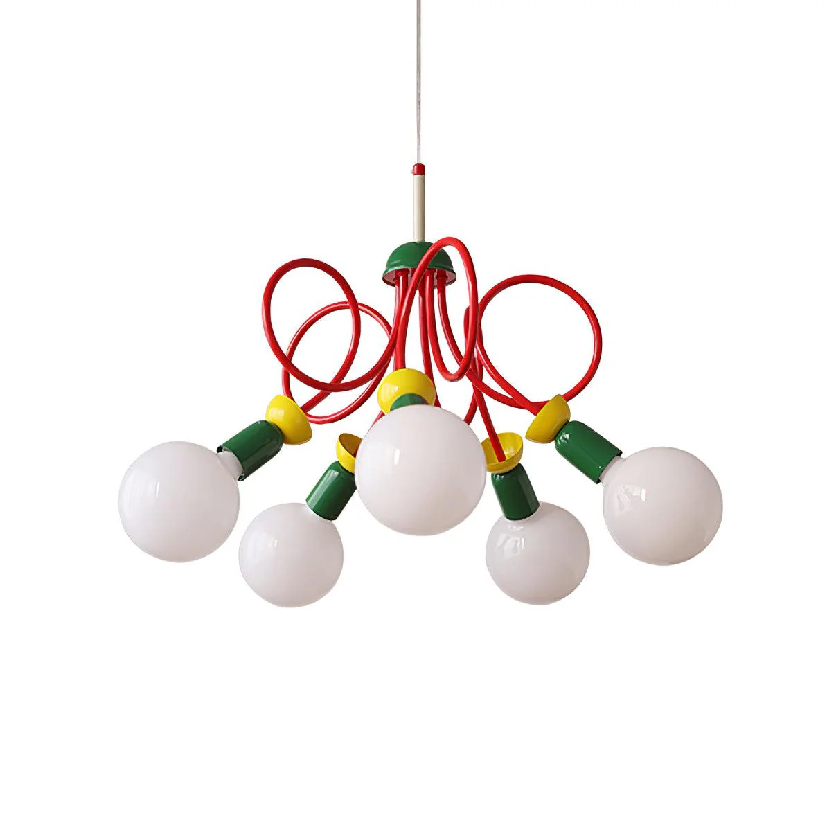 Juno Contemporary Glass Pendant Lamp - Image 12