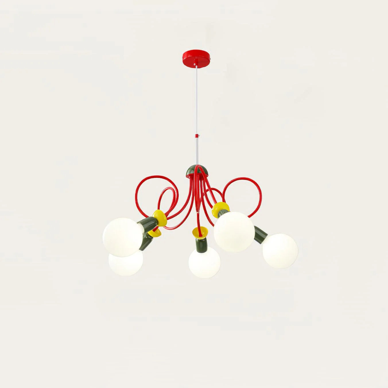 Juno Contemporary Glass Pendant Lamp - Image 13