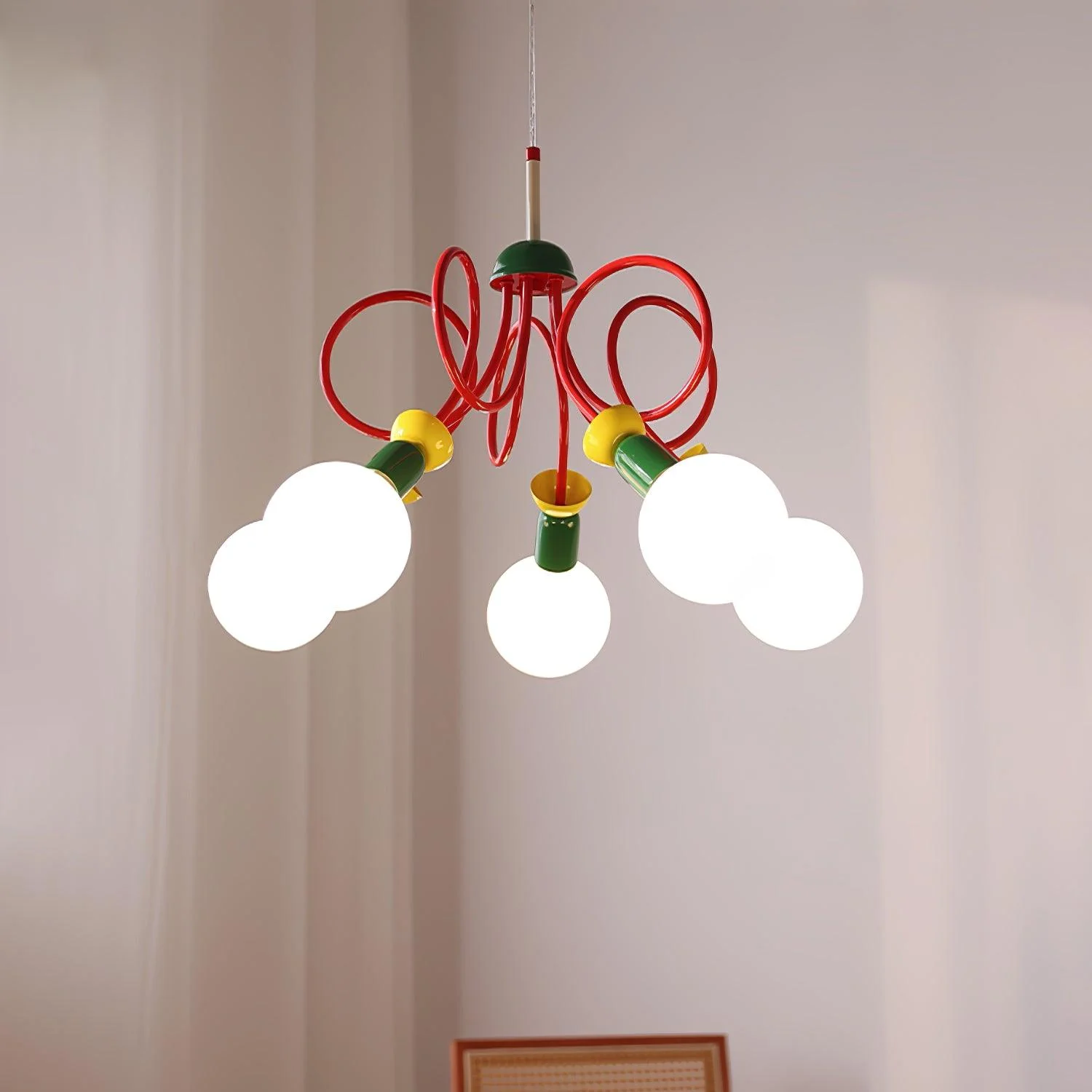 Juno Contemporary Glass Pendant Lamp - Image 15