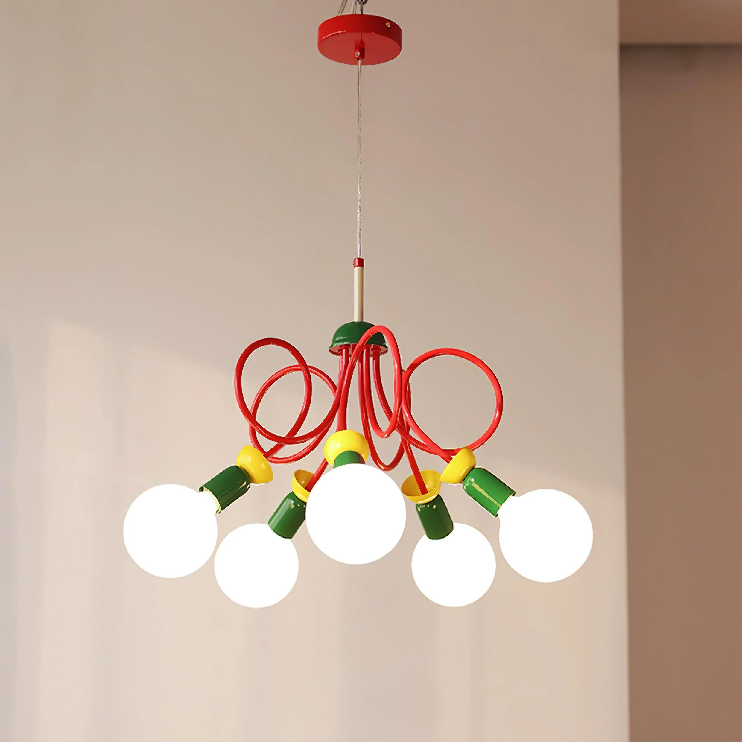 Juno Contemporary Glass Pendant Lamp - Image 18