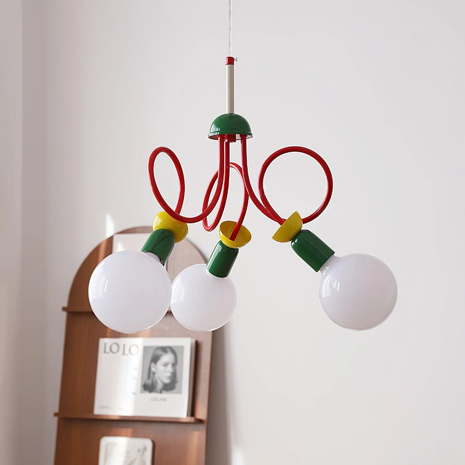 Juno Contemporary Glass Pendant Lamp - Image 2