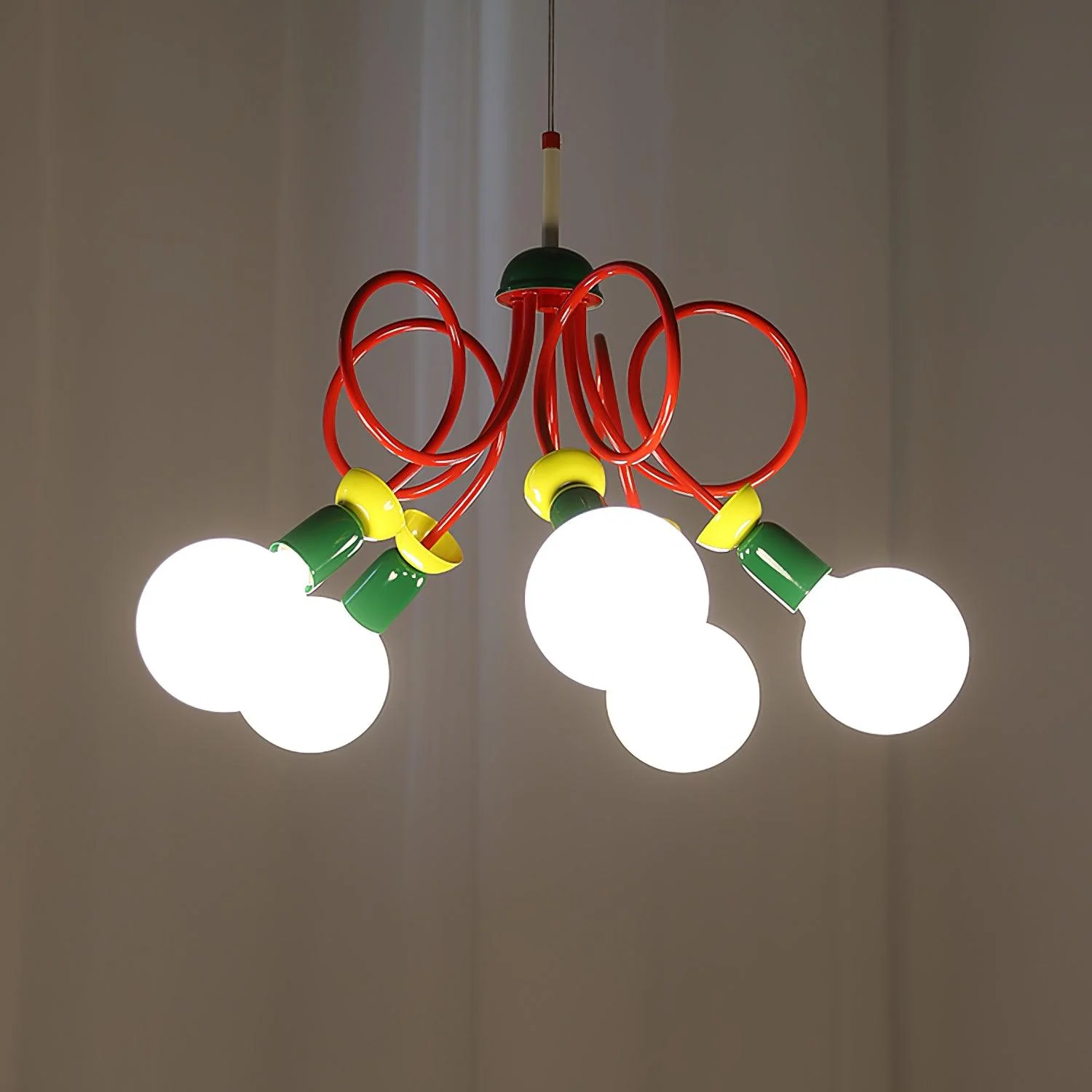 Juno Contemporary Glass Pendant Lamp - Image 23