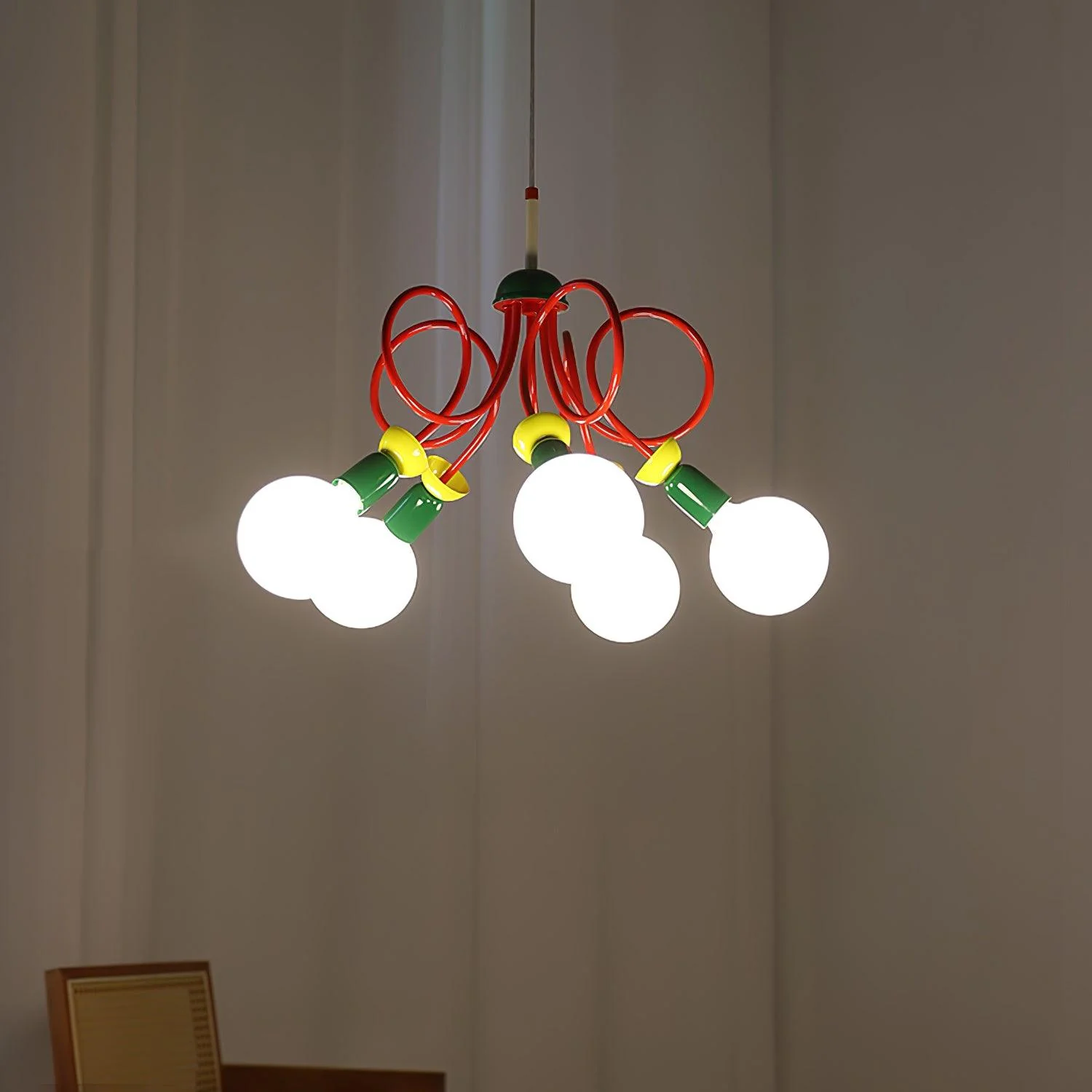 Juno Contemporary Glass Pendant Lamp - Image 26