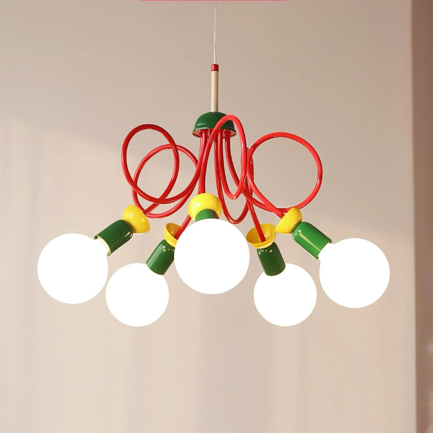 Juno Contemporary Glass Pendant Lamp - Image 4