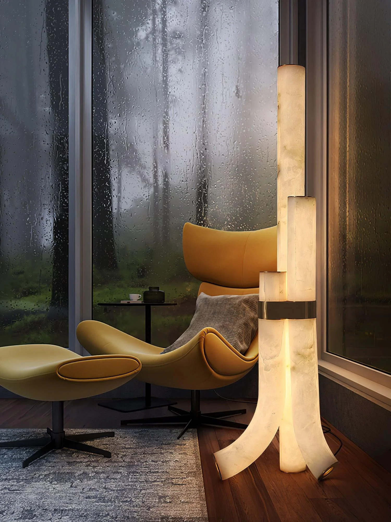 Kael Alabaster Branch Floor Lamp - Image 14