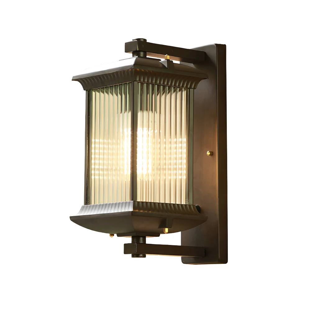 Kala Creative Shade Retro Glass Outdoor Wall Lights - Image 6