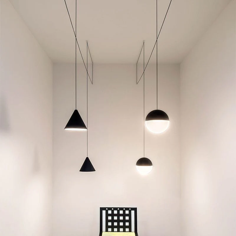 Kavira Plastic Minimalist Pendant Lamp - Image 3