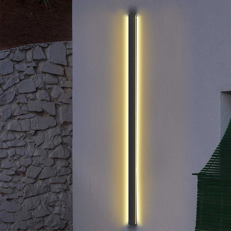 Keel Linear LED Minimalist Outdoor Wall Lights - Image 6