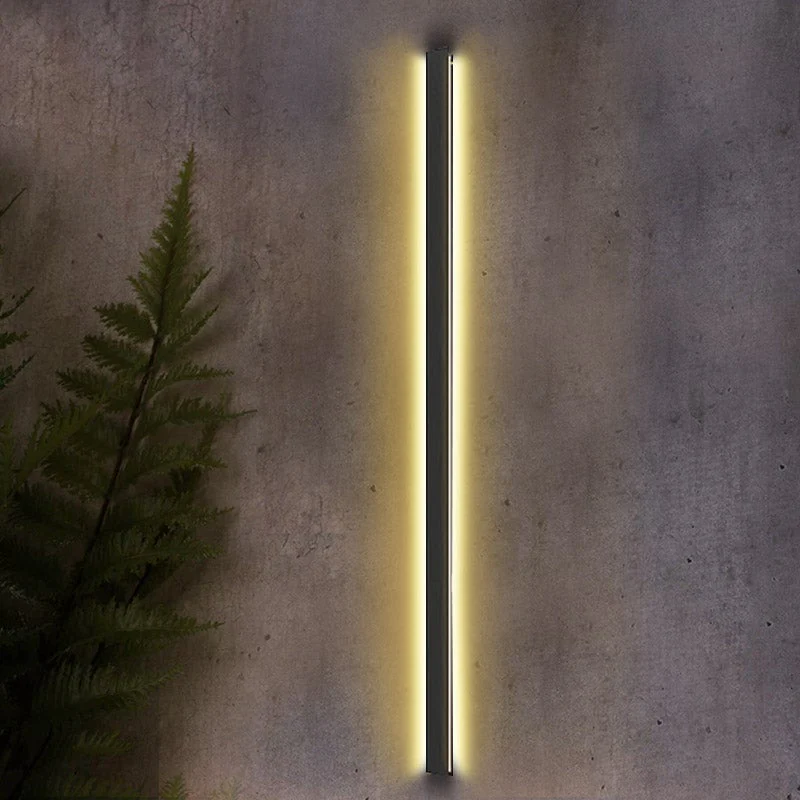 Keel Linear LED Minimalist Outdoor Wall Lights - Image 8